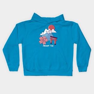 Meownt Fuji Kids Hoodie